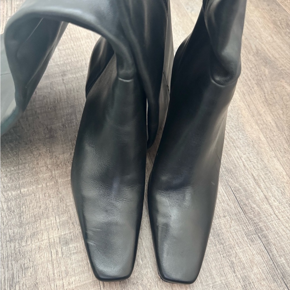 Reformation Black Heeled Boots